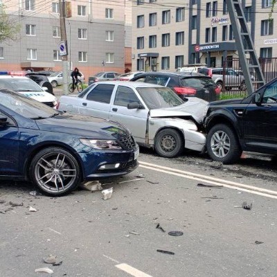 Ужасные кадры: страшная авария в Кирове